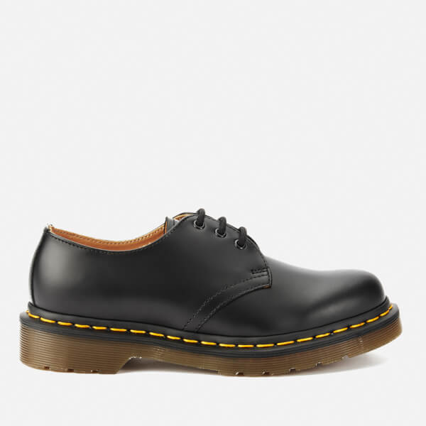 Dr. Martens 1461 Smooth Leather 3-Eye Shoes - Black | FREE UK Delivery ...