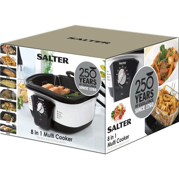 Salter 8in1 Multi Cooker Homeware Zavvi