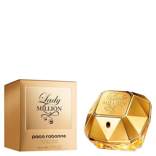 Paco Rabanne Lady Million Eau de Parfum 80ml | Free Shipping ...
