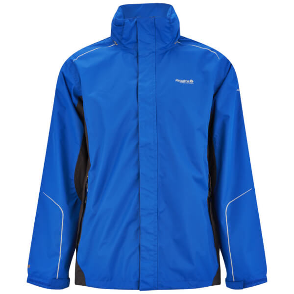 Regatta Men's Sangson Waterproof ISOTEX 5000 Jacket - Oxford Blue/Ash Clothing | Zavvi