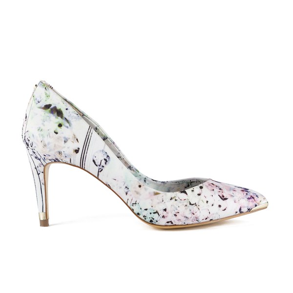 Ted Baker Women's Charmesa Floral Court Shoes Crystal Droplets FREE