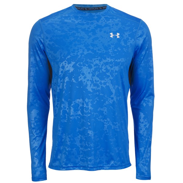 Under Armour Men's Ua Coldblack Long Sleeve Running TShirt Blue Jet