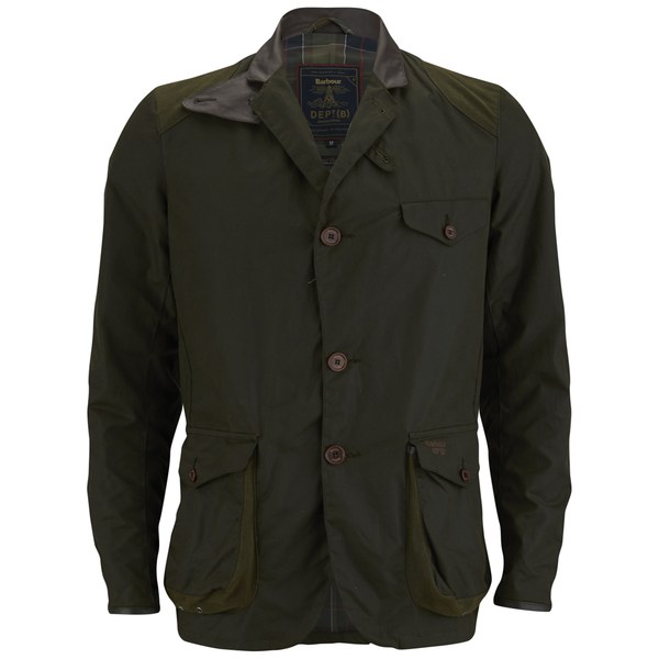 Barbour Men's Beacon Sports Jacket - Olive - Free UK Delivery over £50