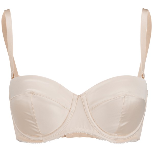 L Agent By Agent Provocateur Women S Penelope Padded Strapless Bra Nude ...