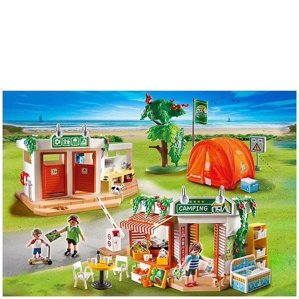 playmobil pompier équipé en gris