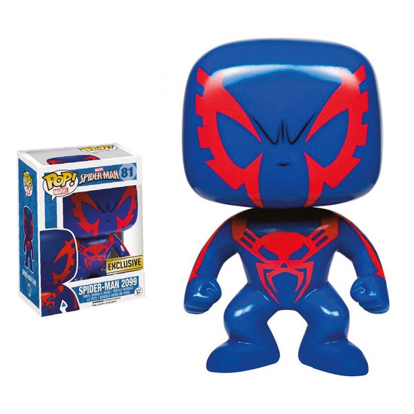 Marvel SpiderMan 2099 Exclusive Pop! Vinyl Bobble Head