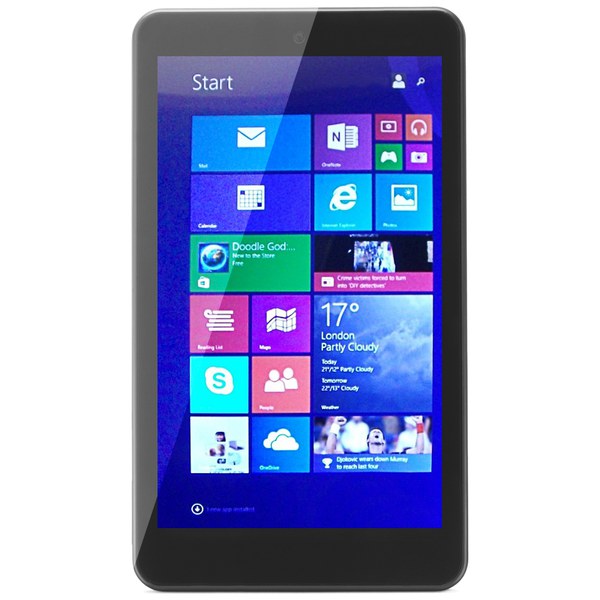 Hipstreet W7 (HS-7DTB34) 16GB 7 Inch Tablet - Black (Windows 8 and 1