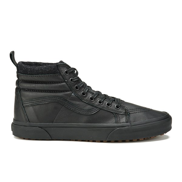 vans black leather mte