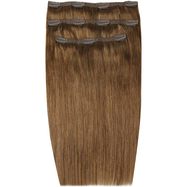 Beauty Works Deluxe ClipIn Hair Extensions 18 Inch Caramel 6 Free