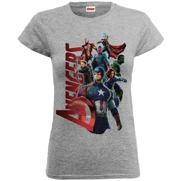 Marvel Women's Avengers Age of Ultron Team Avengers T