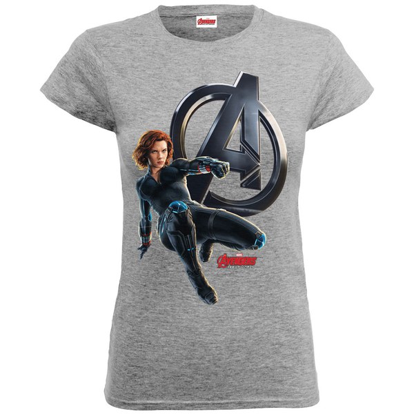 Marvel Women's Avengers Age of Ultron Black Widow T-Shirt ...