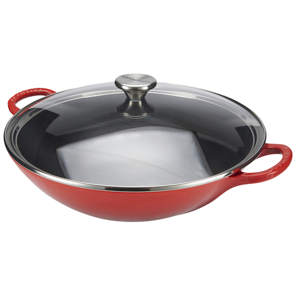 buy-skk-27614-titanium-induction-cast-iron-wok-with-glass-lid-diameter