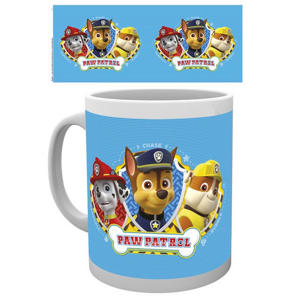 Paw Patrol Trio Mug Merchandise Zavvi