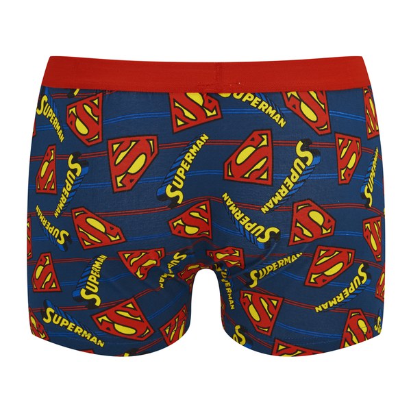Superman Men's 2 Pack Boxers - Blue Mens Underwear | Zavvi