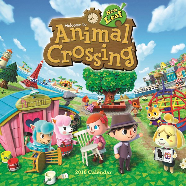 Animal Crossing New Leaf 2016 Calendar Nintendo Official UK Store