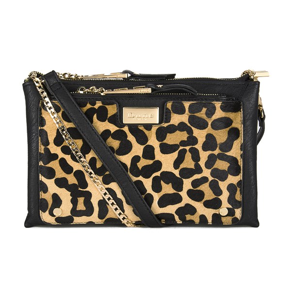 dune leopard print purse