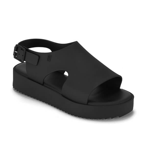 Melissa Women's Hotness Flatform Sandals - Black | FREE UK Delivery ...