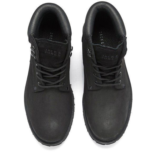 Jack & Jones Men's Stoke Nubuck Boots - Black Mens Footwear | Zavvi