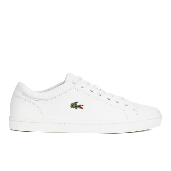Lacoste Men's Straightset SPT 116 1 Leather Trainers - White | FREE UK ...