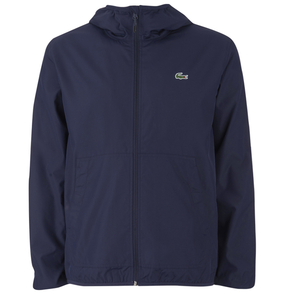 Lacoste Men's Zipped Jacket - Navy Clothing | TheHut.com