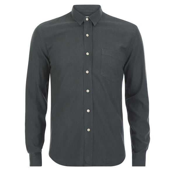 Our Legacy Men's Classic Silk Shirt - Green Cast - Free UK Delivery ...