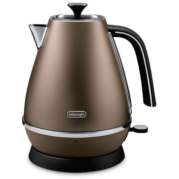 De'Longhi Distinta 4 Slice Toaster and Kettle Bundle Bronze Finish