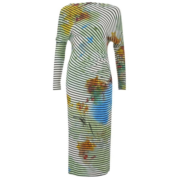 Vivienne Westwood Anglomania Women's Art Lover Striped Jersey Dress