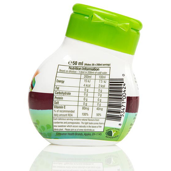 Buy Stur Liquid Water Enhancer Clearly Cranberry Pomegranate