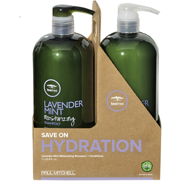 Paul Mitchell Lavender Mint Litre Duo (Worth £73) HQ Hair Paul Mitchell Lavender Mint Litre Duo (Worth £73) HQ Hair