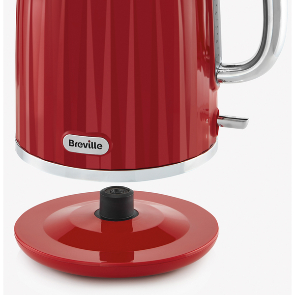 breville impressions collection kettle and toaster bundle red