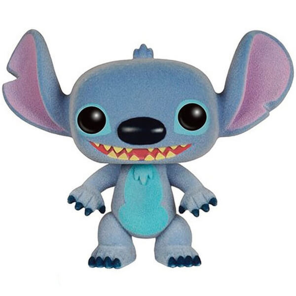 stitch flocked funko pop