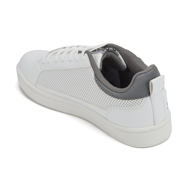 Gio Goi Men's Shepshed Perf Trainers - White Mens Footwear | Zavvi