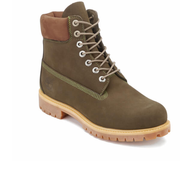 timberland mens 6 inch premium boots olive