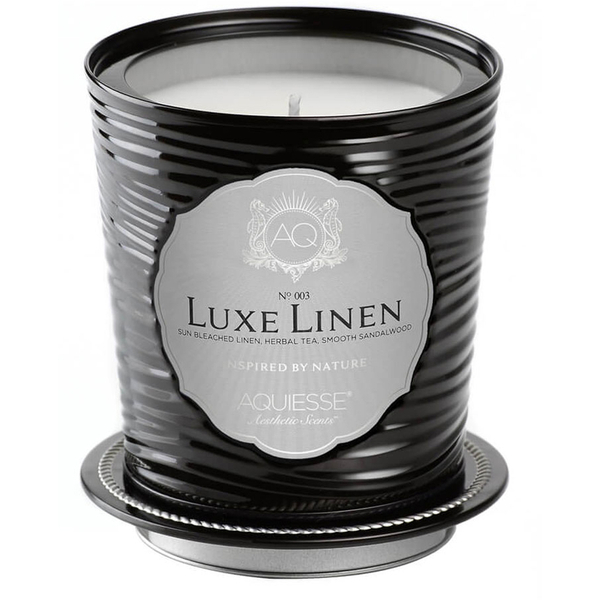 Aquiesse Tin Candle Luxe Linen SkinStore