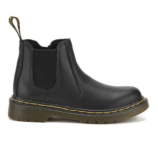 Dr. Martens Kids' Banzai Leather Chelsea Boots - Black - FREE UK Delivery
