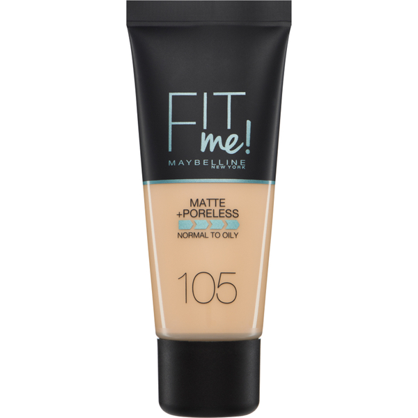 Maybelline Fit Me! Matte and Poreless Foundation 30ml (Various Shades)