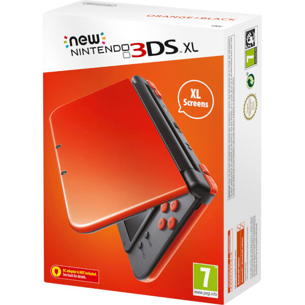 New Nintendo 3DS XL Orange/Black Nintendo Official UK Store