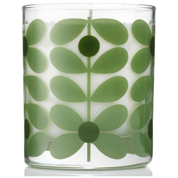 Orla Kiely Scented Candle Basil & Mint IWOOT