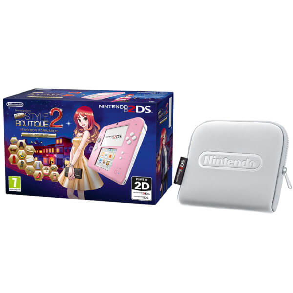 Nintendo 2DS Pink/White + New Style Boutique 2 Pack | Nintendo Official ...