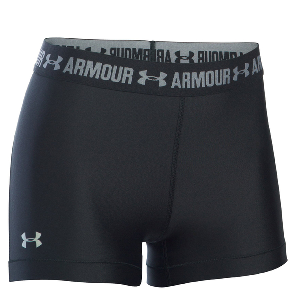 Under Armour Women's HeatGear Armour 5 Inch Shorts - Black Sports ...