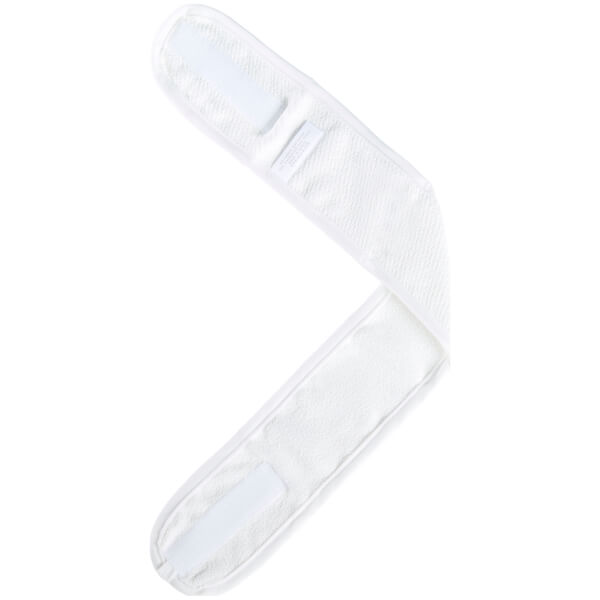 Aquis Lisse Luxe Headband White | Free Shipping | Lookfantastic