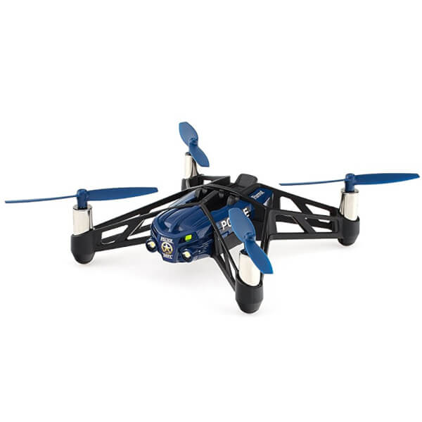 parrot evo airborne night drone blue