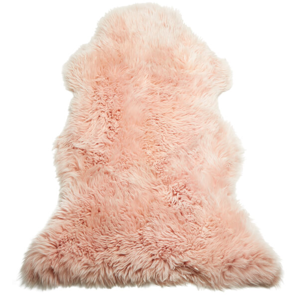 Royal Dream Large Sheepskin Rug Heavenly Pink IWOOT