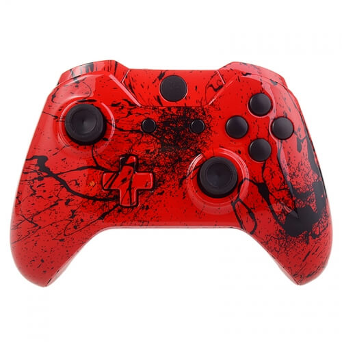 Xbox One Custom Controller Red Splatter Games Accessories Zavvi