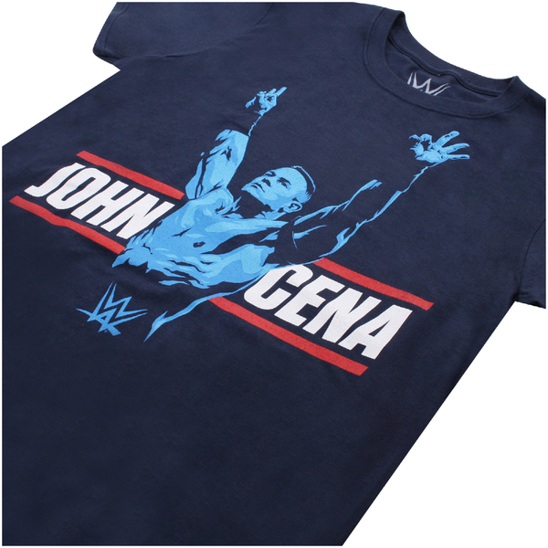 WWE Men's John Cena T-Shirt - Navy Merchandise | Zavvi ...