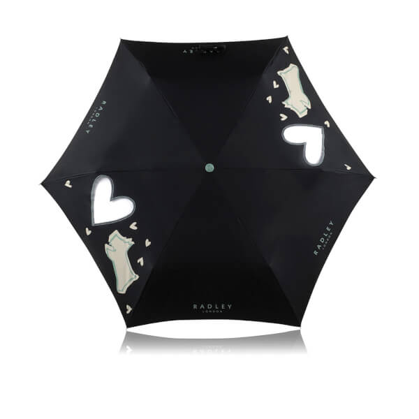 Radley Women's Dog in the Window Umbrella Black Clothing