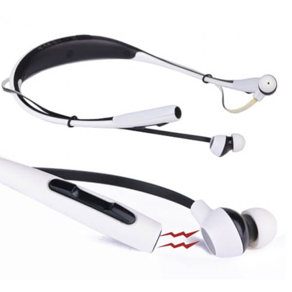 Motorola Buds SF500 Bluetooth Stereo Neckband Sports Earphones White IWOOT