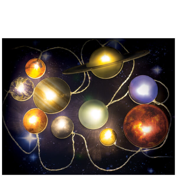 Charming Solar System Lighting Part - 4: Solar System String Lights