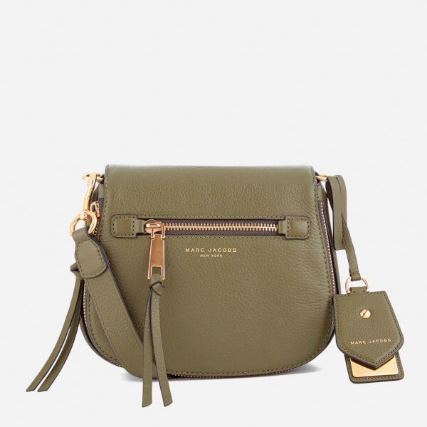Marc Jacobs Women S Recruit Small Nomad Saddle Bag Army Green Marc Jacobs Women S Recruit Small Nomad Saddle Bag Army Green Image 1
