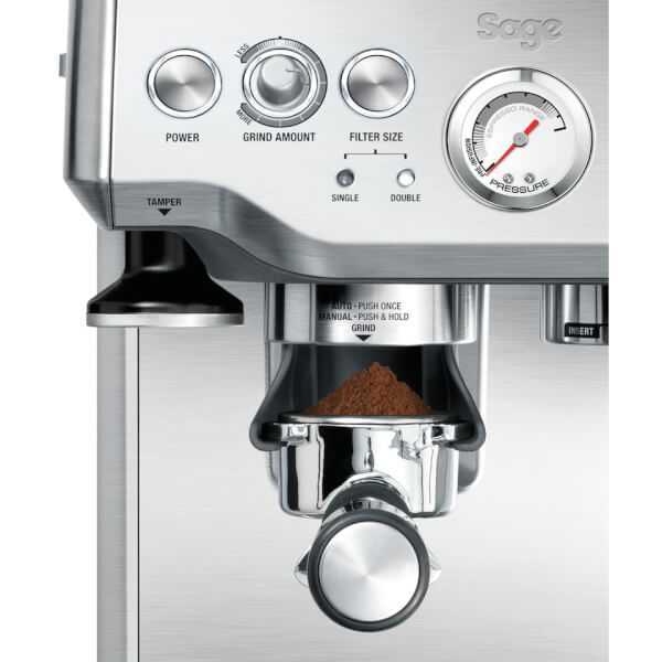 Sage BES875UK Barista Express BeantoCup Coffee Machine with
